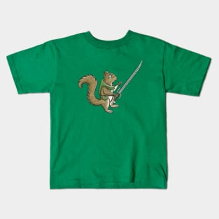 Scoia&#39;tael squirrel guerrilla | Medieval marginalia inspired by The Witcher Kids T-Shirt